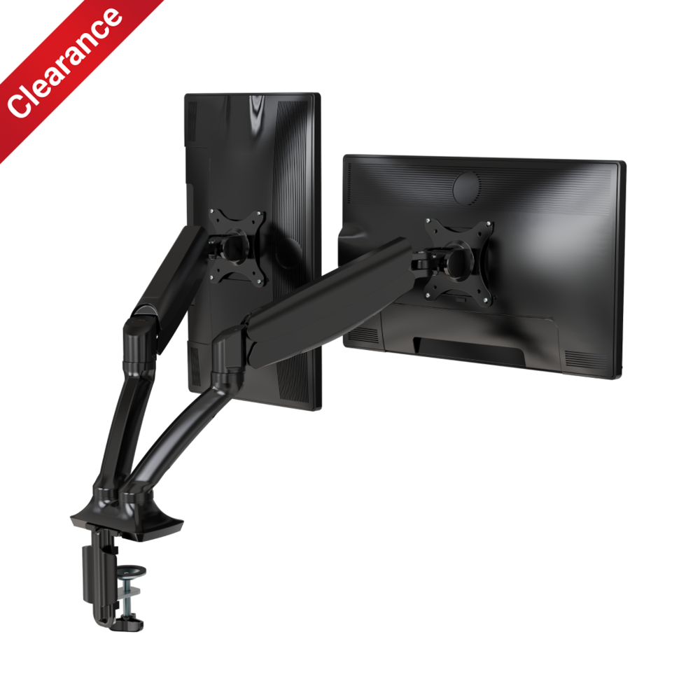 Dual Monitor Stand WMA5D Support Max 27 Inch, 3.3 - 11 Lbs Screen_4Dock